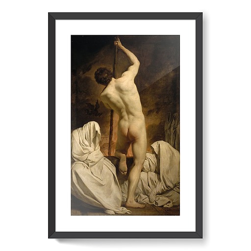 Caron Passing the Shadows (Crossing the Styx) (framed art prints)