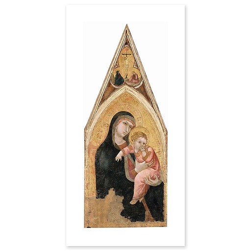 Virgin and Child (Lorenzetti) (canvas without frame)