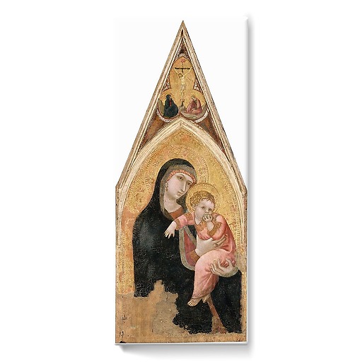 Virgin and Child (Lorenzetti) (stretched canvas)