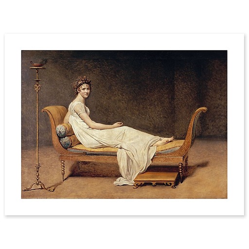 Mrs. Récamier (1777-1825) (canvas without frame)