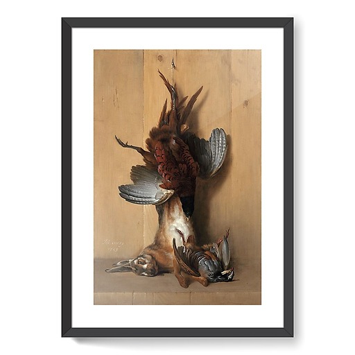 Still life with pheasant (framed art prints)