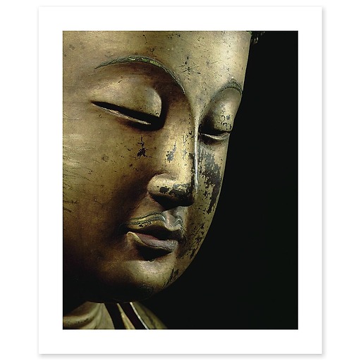 Teaching Buddha making the gesture of preaching (art prints)