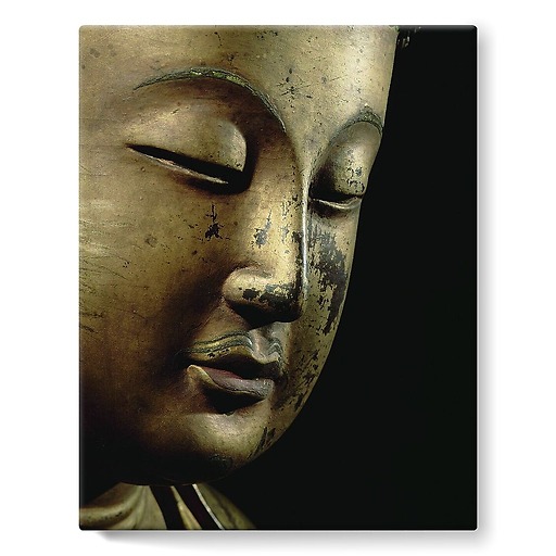 Teaching Buddha making the gesture of preaching (stretched canvas)