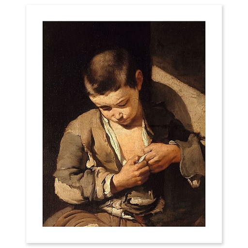 The Young Beggar (canvas without frame)