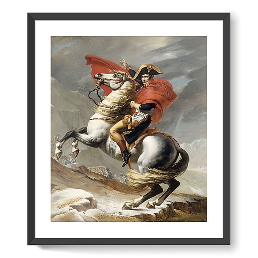 Bonaparte crossing the Great St Bernard Pass (framed art prints)