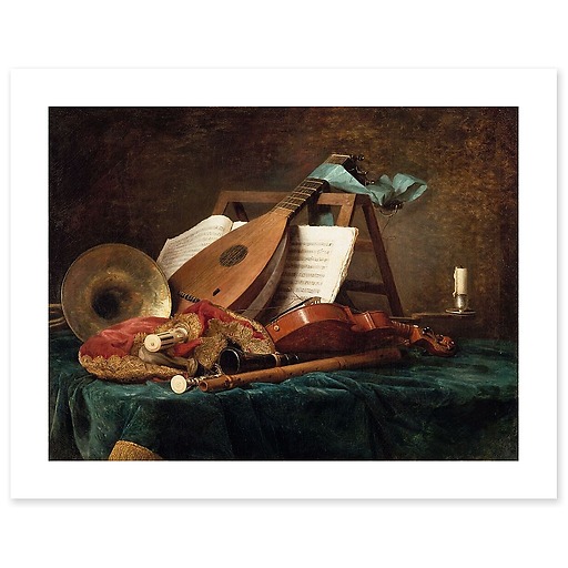 The Attributes of Music (art prints)