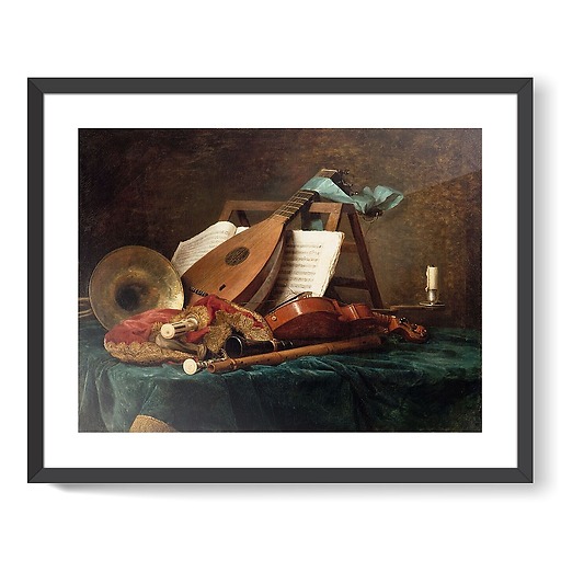 The Attributes of Music (framed art prints)