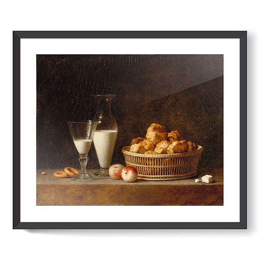 The Small Collation (or orgeat carafe) (framed art prints)