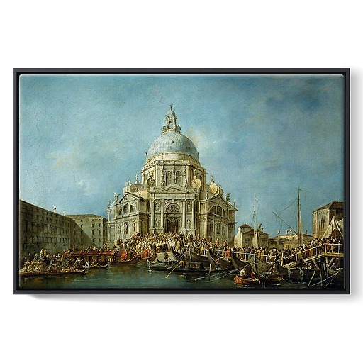The Doge of the Venice Goes to the Salute on the 21 November (framed canvas)