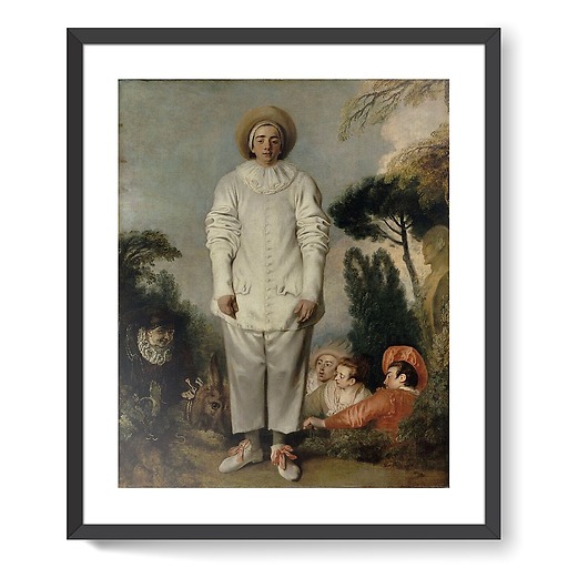 Pierrot, formerly known as Gilles (framed art prints)