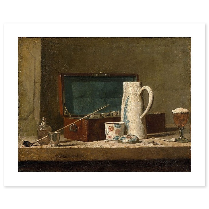 Pipe et vase à boire dit la Tabagie (affiches d'art)