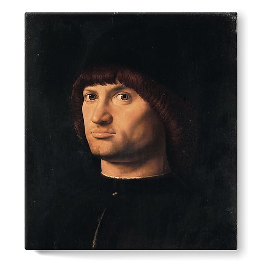 Portrait of a Man Known as the Condottiere (stretched canvas)