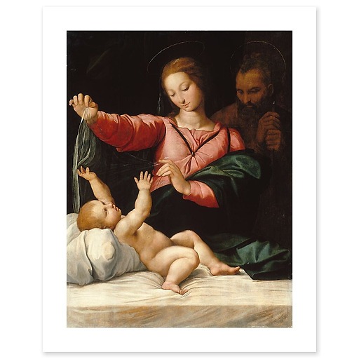 Madonna of Loreto (canvas without frame)