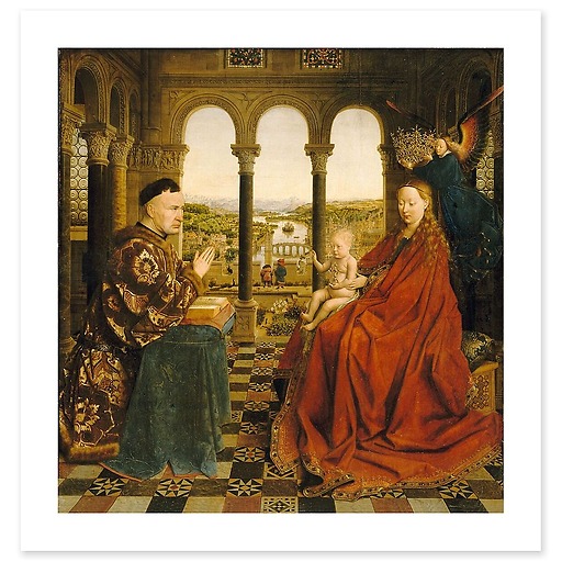 Madonna of Chancellor Rolin (art prints)