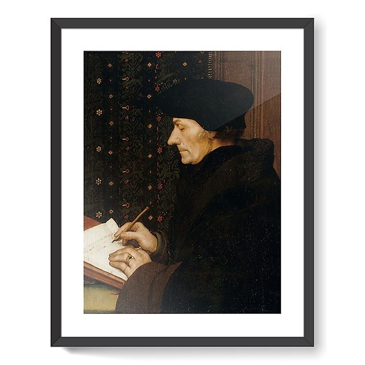 Erasme écrivant (1467-1536) (affiches d'art encadrées)