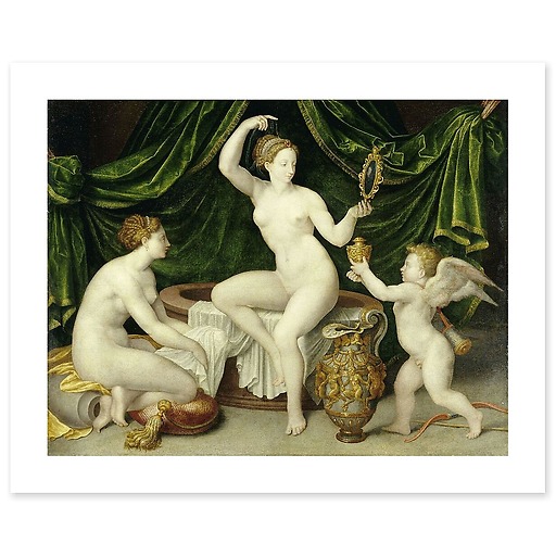 Venus at her toilet (art prints)