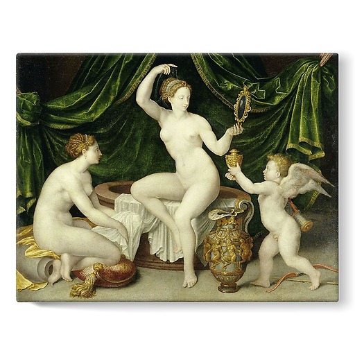 Venus at her toilet (stretched canvas)