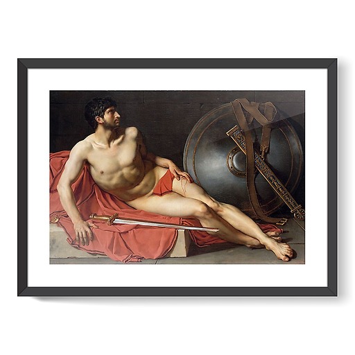 Soldat romain blessé (affiches d'art encadrées)