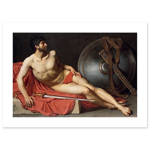 Dying Athlete or Wounded Roman Soldier (canvas without frame)