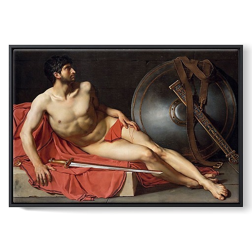 Dying Athlete or Wounded Roman Soldier (framed canvas)