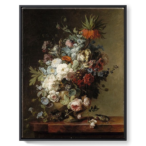 Still Life with Flowers (framed canvas)
