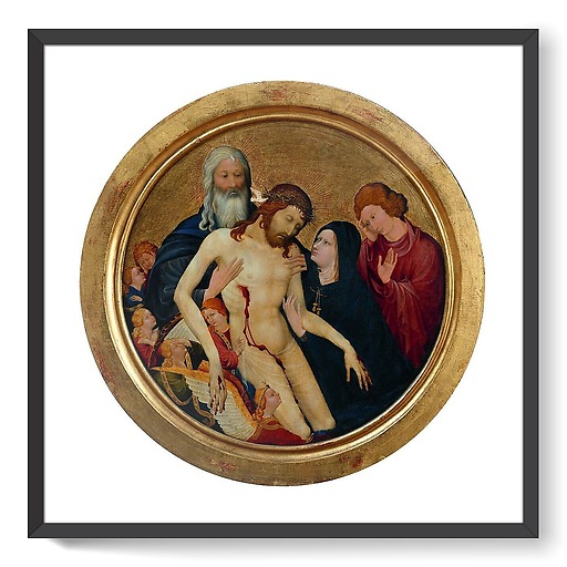 Pieta, with Holy Trinity, Blessed Mother and St. John (framed art prints)