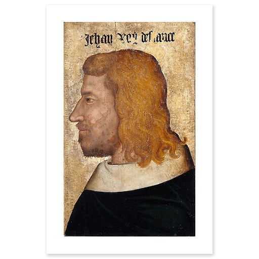 John II the Good (1319-1364), King of France (canvas without frame)