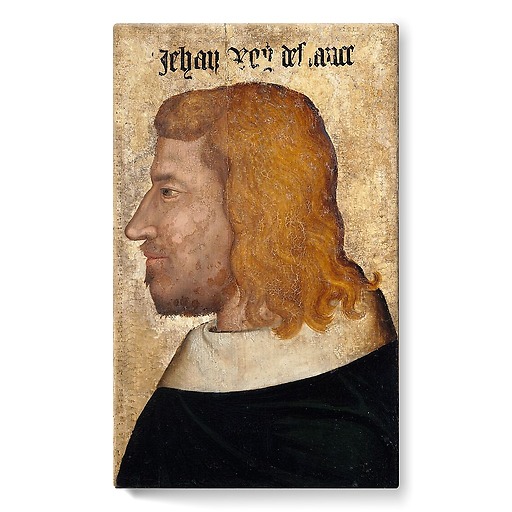John II the Good (1319-1364), King of France (stretched canvas)