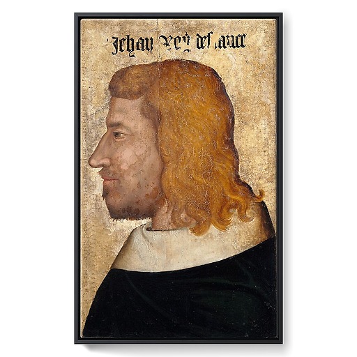 John II the Good (1319-1364), King of France (framed canvas)