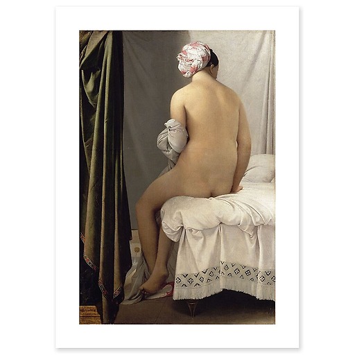 The Bather, known as the Valpinçon Bather (canvas without frame)