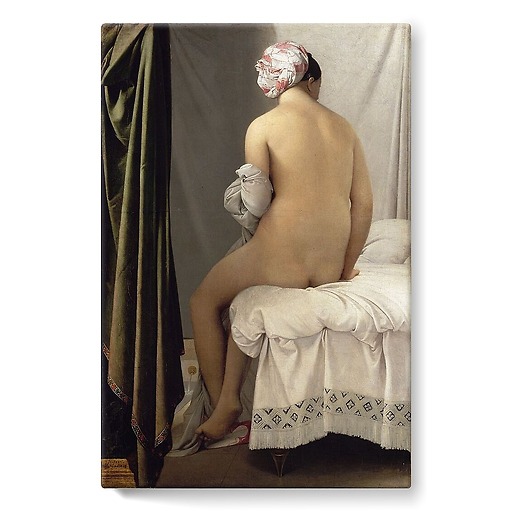 The Bather, known as the Valpinçon Bather (stretched canvas)