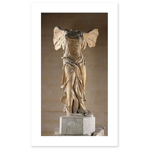 Winged victory or Victory of Samothrace (canvas without frame)