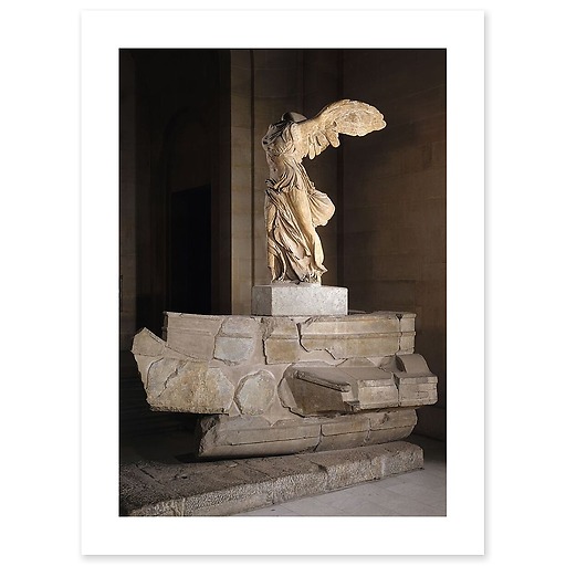 Winged victory or Victory of Samothrace (canvas without frame)