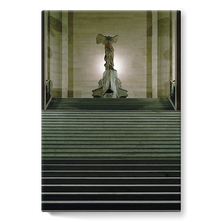 Winged victory or Victory of Samothrace (stretched canvas)
