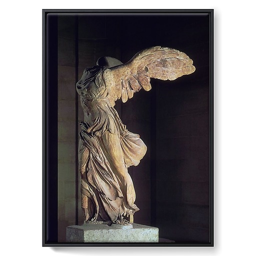Winged victory or Victory of Samothrace (framed canvas)