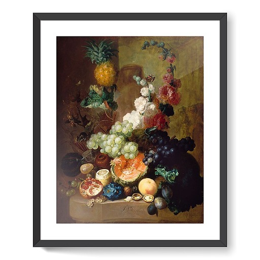 Fruit and Flowers (framed art prints)