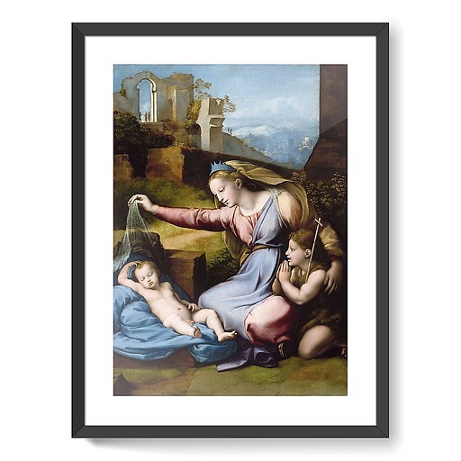Virgin of the Veil (The Virgin of the Blue Diadem) (framed art prints)