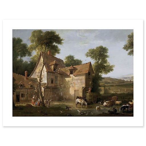 The Farmhouse (canvas without frame)
