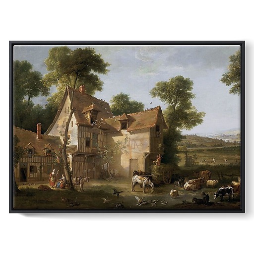 The Farmhouse (framed canvas)