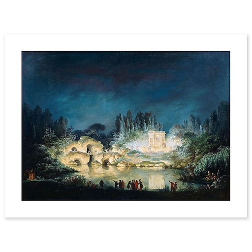 The Rock and Belvedere at the Petit Trianon (art prints)