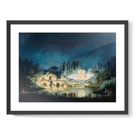 The Rock and Belvedere at the Petit Trianon (framed art prints)