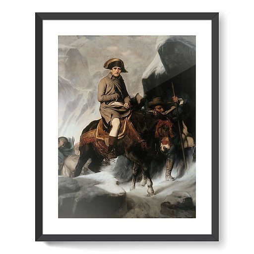 Napoleon Crossing the Alps (framed art prints)