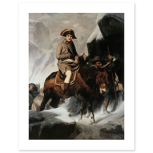 Napoleon Crossing the Alps (canvas without frame)