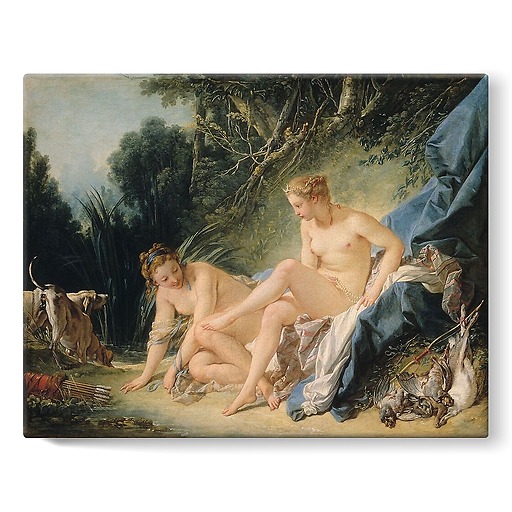 Diana Bathing (stretched canvas)