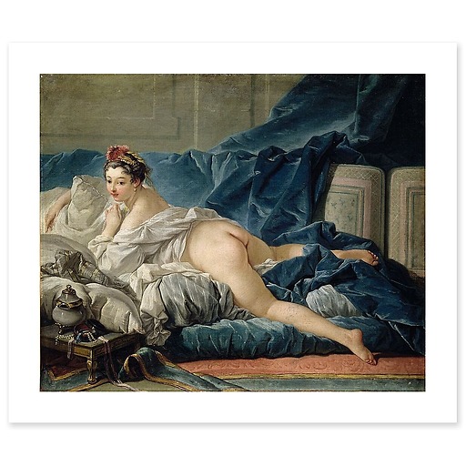 The odalisque (canvas without frame)