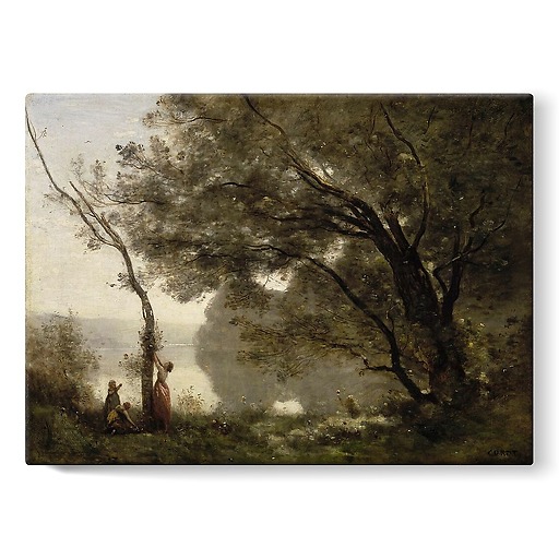 Memory of Mortefontaine (Oise) (stretched canvas)