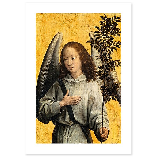 Angel Holding an Olive Branch (canvas without frame)