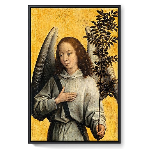 Angel Holding an Olive Branch (framed canvas)