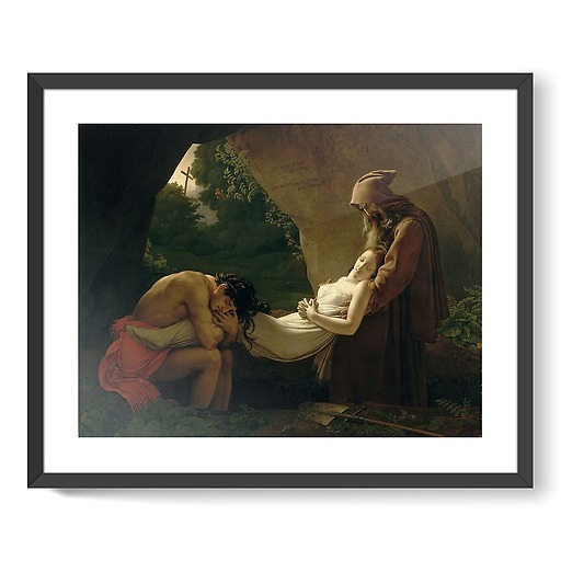 The entombment of Atala also called Atala's funeral (framed art prints)