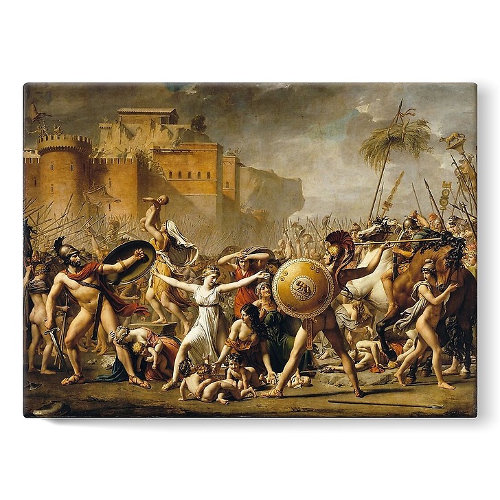 The Intervention of the Sabine Women (stretched canvas)